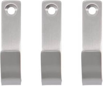 Meraki Haken Thapsus zilver - 3 stuks