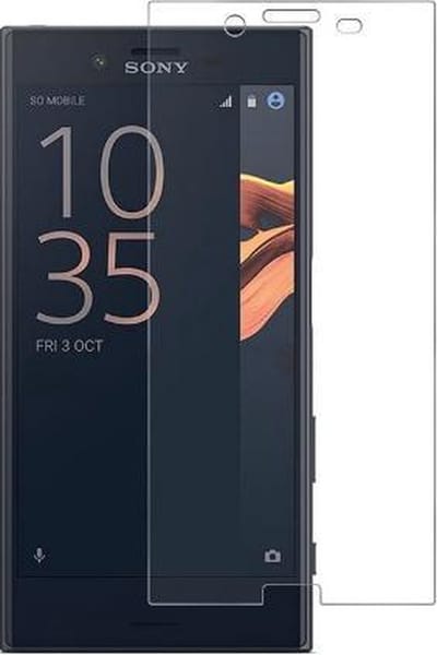 Geschikt voor Sony Xperia XZ smartphone tempered glass / glazen screenprotector 2.5D 9H
