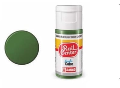 AMMO by Mig Jimenez Hobbyverf - MIG R0015 Rail Center - Light Green Livery - 15ml Verf flesje - 15 ml