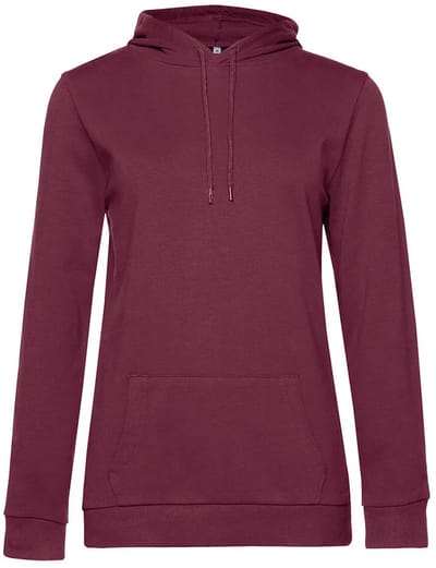 Dames hoodie van French terry B&C