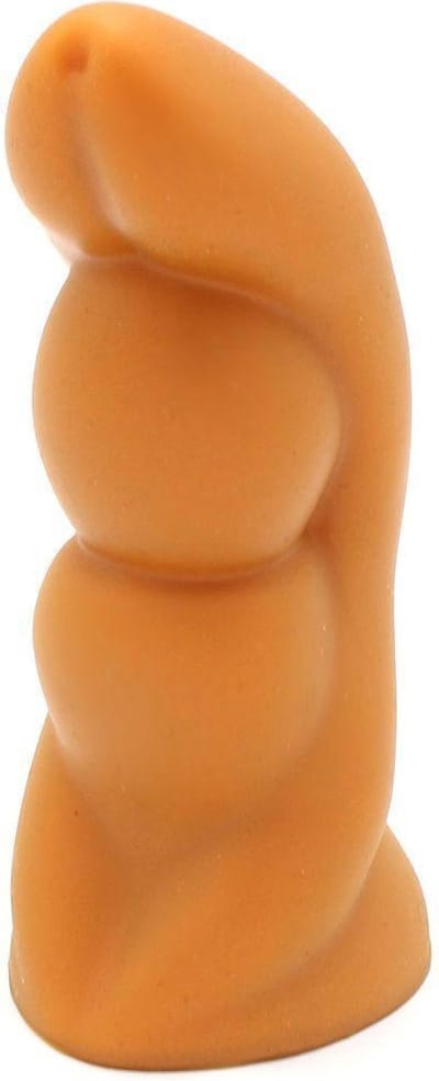 Gold Play - Soft Liquid Siliconen Dildo - Alien - Goud XL