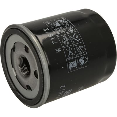 MANN-FILTER Oliefilter W 716/2 | OEM 55242758 | 6000633313 | Alfa Romeo Giulietta MiTo, Fiat 500X Tipo Egea, Jeep Renegade 1.4 MultiAir 1.4 T-Jet Benzine | Spin-on Oliefilter