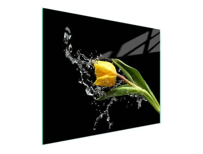 TMK ArtDeko Serie - Snijplanken - Glas - 52x30 cm - Tulipan