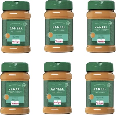 Verstegen - Kaneel gemalen - Pure - Strooibus small - 6 stuks - Kruiden & specerijen - 780g