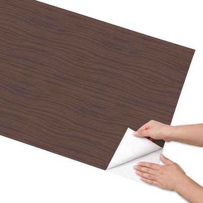 Coloray Meubel Wrap Folie - Bruin Meubelfolie - 65x130 cm - Decoratiefolie Korrelpatroon - Meubel Wrap Folie - Rustiek Meubelfolie - Plakfolie Meubels - Keuken decoratie - Texturen