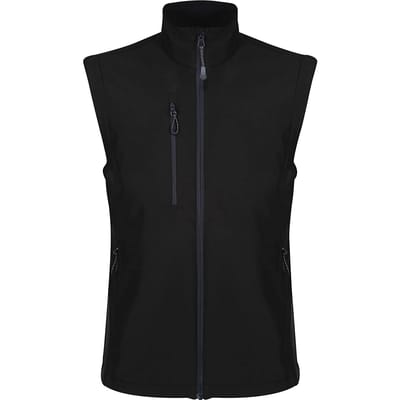 Regatta Professional Heren Eerlijk Gemaakte Gerecyclede Soft Shell Bodywarmer (Zwart)