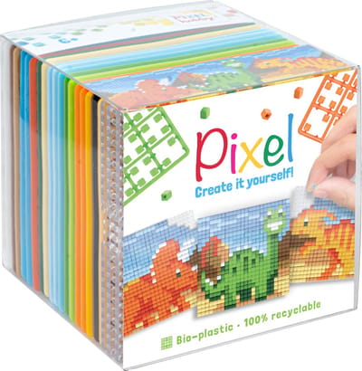 Pixelhobby kubus - dino's