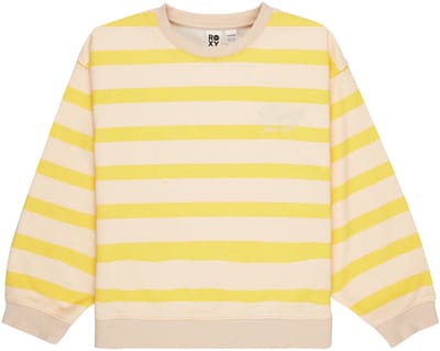 Roxy Little Things Sweatshirt Geel 10 Years Meisjes