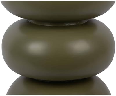 Leitmotiv Kruk Curva - Groen - 35.5x35.5x44cm - Modern