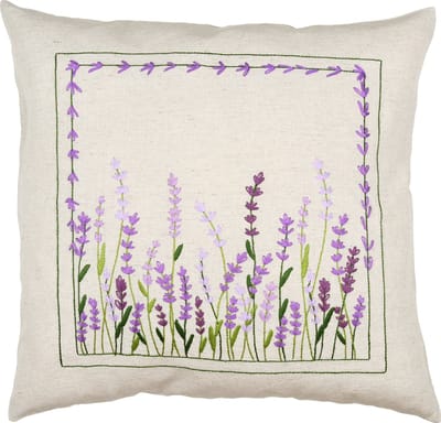Vervaco - Kussen kit - Lavender - PN-0222938 - Borduren - Borduurpakket - Borduurpakket volwassenen - Borduurpakket kind