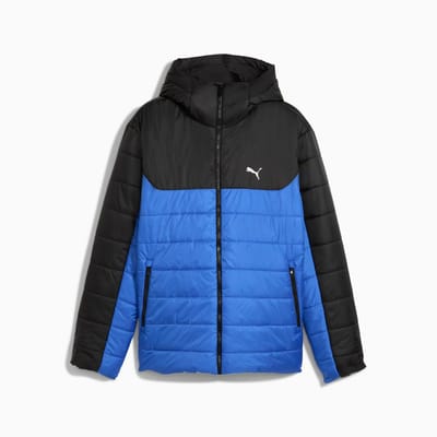 PUMA ESS GEWATTEERDE JAS MET HOODIE 68521113 r S