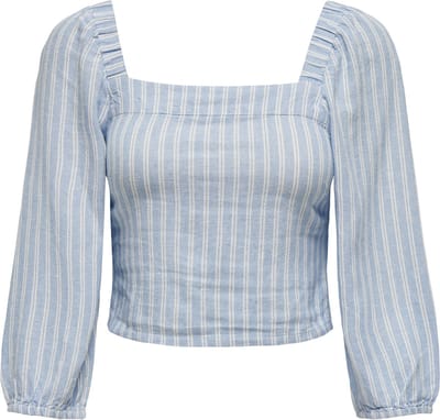 ONLY - ONLCARO 3/4 BAL LINEN SMOCK TOP CC PNT - Dames - Blouses