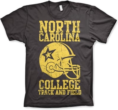 Hybris North Carolina College T-shirt donkergrijs