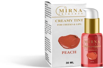 MirnaSkincare Creamy Lip & Cheek Tint – Peach Brown – Blush - Wangen - Lippen - 30ml