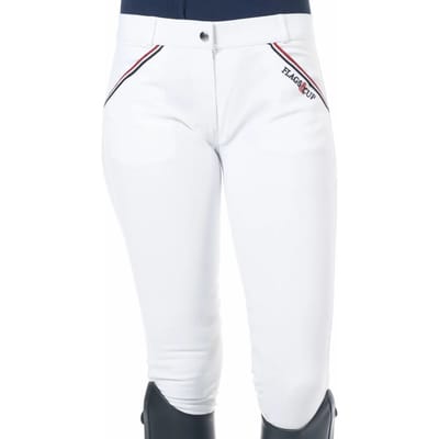 Dames rijbroek met middengrip Flags&Cup Frankrijk - Limited Edition