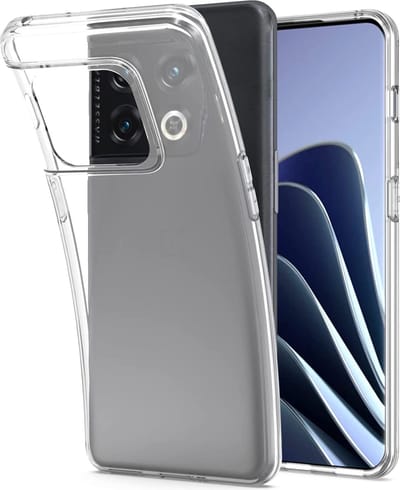 Hoesje Geschikt voor: OnePlus 10 Pro Silicone Transparant - ZT Accessoires