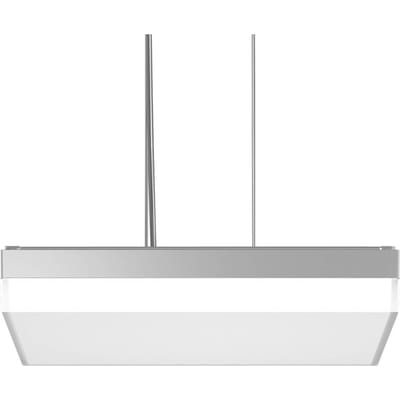 RZB Flat Slim+ P DALI 43x43cm 41W zilver/glanzend