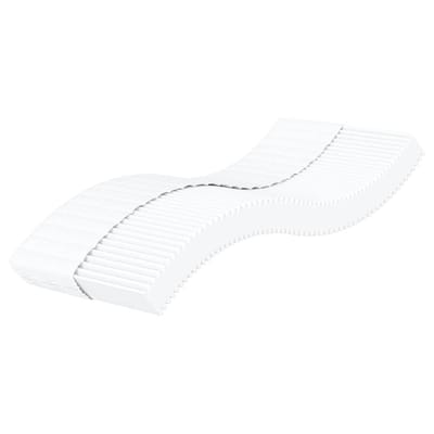vidaXL - Schuimmatras - hardheid - H2 - H3 - 100x220 - cm - wit