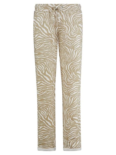 Broek Van Peter Hahn beige