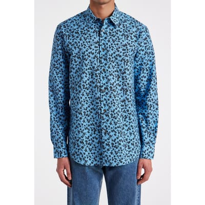 Paul Smith S/c Regular Fit Shirt Light Blue Größe: S | Casual hemden Outlet | Herren | Blau
