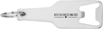 Akyol - beste en coolste oma ooit flesopener - Oma - cadeau oma - leuk cadeau voor je oma om te geven - verjaardag oma - 105 x 25mm