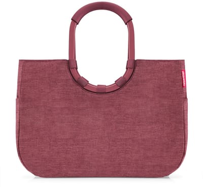 Reisenthel Loopshopper L Shopper - 25L - Twist Maroon Donkerrood
