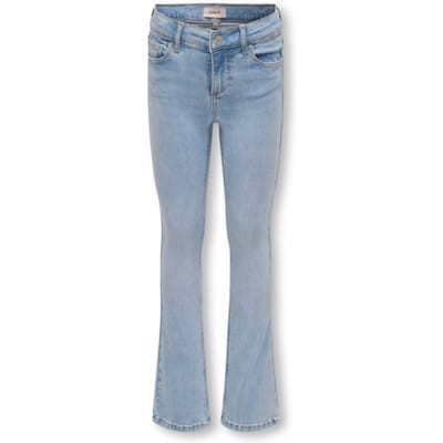Kids ONLY zomer flair jeans broek meisjes - blauw - Kogblush