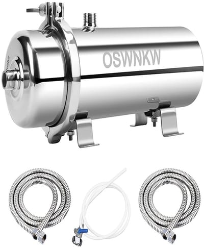 NordHaus Waterfilter Voorfilter - PVDF Ultrafiltratie Waterzuiveraar - Herbruikbaar Filtersysteem - 0,01 Micron Waterfiltratie - CL1000L