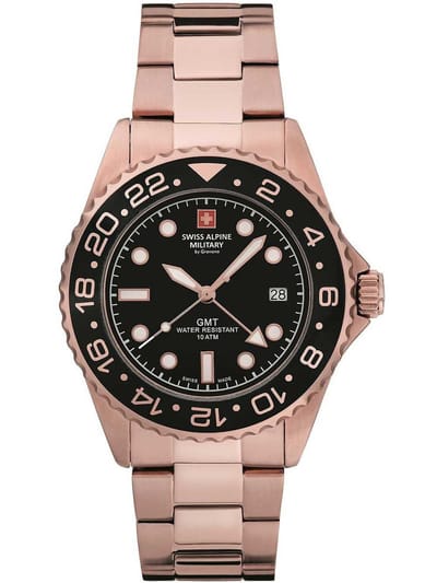 Swiss Alpine Military - 7052.1167 - Polshorloge - Heren - Kwarts - Master Diver GMT