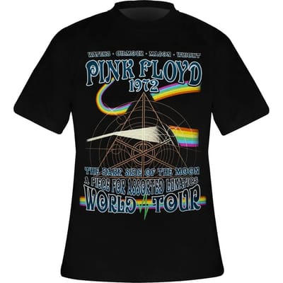 Pink Floyd Heren Tshirt -M- Assorted Lunatics Zwart
