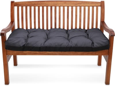 Tuinbankkussen Buiten 150x50 cm voor Tuinbank Hollywoodschommel & Zitbank - Bankkussen Zitkussen Tuinkussen Tuinmeubelkussen Comfortabel Zacht Binnen en Buiten Grafiet