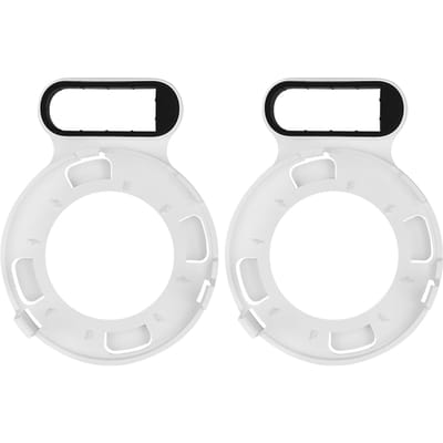 Wandmontage voor TPLink Deco M5 Whole Home Mesh WiFi-systeem Stevige beugelhouder Ruimtebesparend TPLink 2Pcs wit