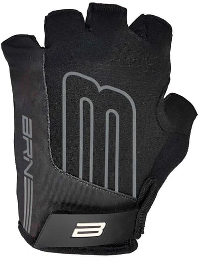 Brn Gel Pro Bend Korte Handschoenen Zwart M