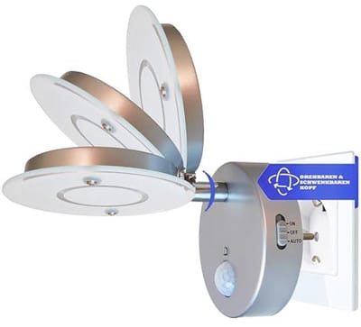 LED Sensor Nachtlamp met Bewegingsmelder en Automatische Functie - 230V Wandlamp voor Kinderen