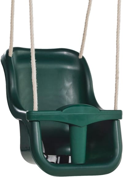 Babyschommel Luxe Premium Groen met PH Touwen
