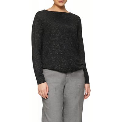 s.Oliver  T-shirts Black Size: 34 | Long-Sleeved Tops Outlet | Dames | Zwart