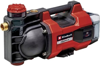 Accu Tuinpomp - Waterpomp - Water Verplaatsen - 36V Twin-Pack Technologie - 3400 l/u - Rood Zwart