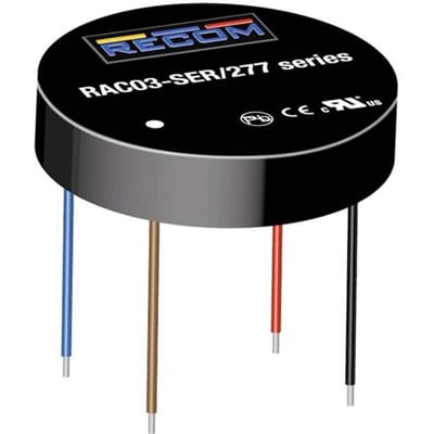 RECOM RAC03-3.3SER/277 AC/DC-printnetvoeding 3.3 V 3 W