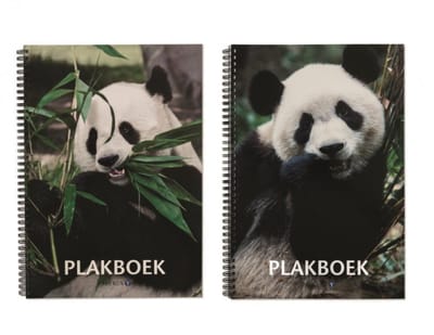 Plakboek Papyrus panda 23x33cm 20vel