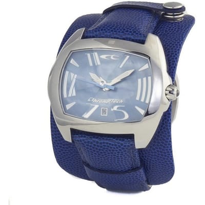 Zegarek CHRONOTECH CT2188M-22. Kwarcowy, Kolor niebieski. Mężczyzna.