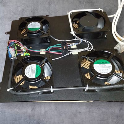 Digitus Cooling Unit for Professional Line 19 `` Cabinet, Grijs, 5 kg, 400 x 438 x 40 mm
