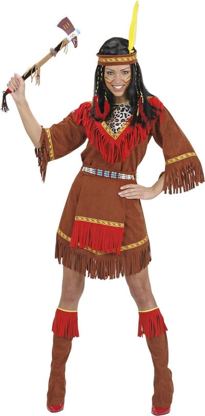 Indianen jurk Jenna dames
