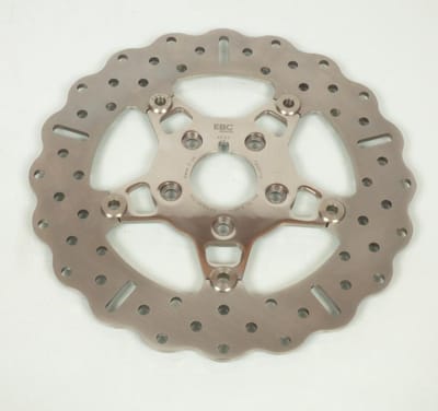 Disque de frein avant Drag Specialties pour Moto Harley Davidson 1200 XLH Sportster 1988 à 1999 FSD011C / flottant wave Ø292mm Neuf