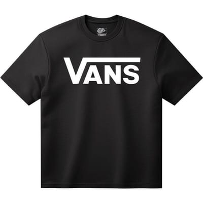 Vans T-shirt - VANS CLASSIC TEE - S tot L - voor Mannen - zwart