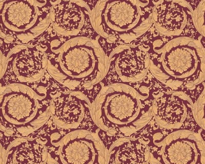 KLASSIEK BAROK ORNAMENTEN BEHANG - Bruin Rood Goud - AS Creation Versace 4