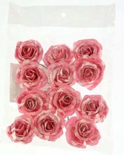 Deco bloemen Fuchsia s/12 4cm