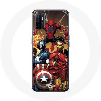 Oppo A53 hoesje Avengers-indringers Voormalige soldaten