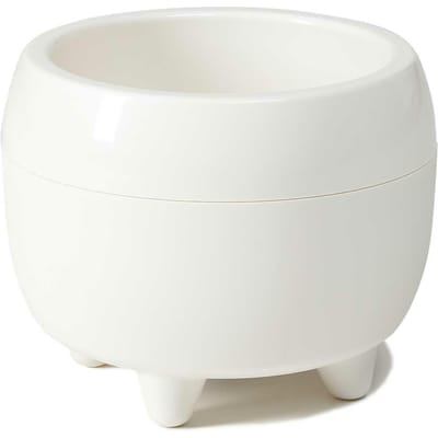 HowHomely Botanica Serie - Kremkleurige Bloempot - Minimalistisch Design - Modern - Met Noot van Nieuwheid