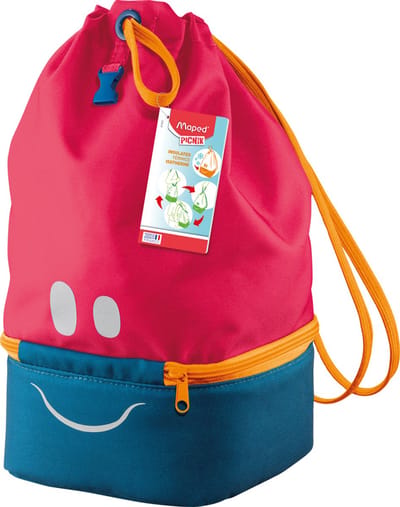 Maped Picnik Kids collection Lunch bag insulated in lower compartment. 4 carrying options