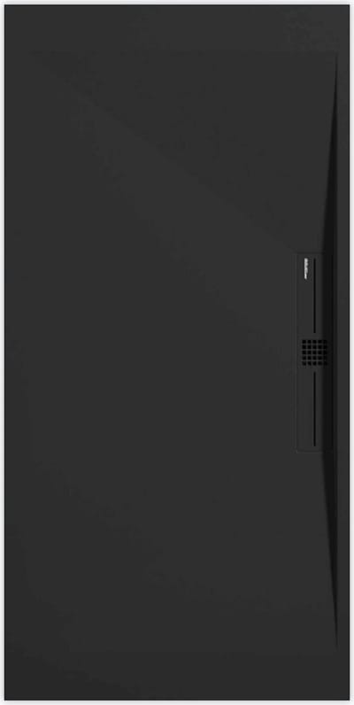 Sanifun douchebak Stone Side Black Smooth 1100 x 700 P